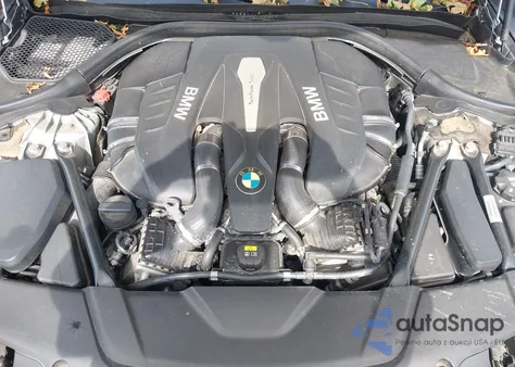 2016 BMW 750I xDrive из США, поврежденный, VIN WBA7F2C53GG419278